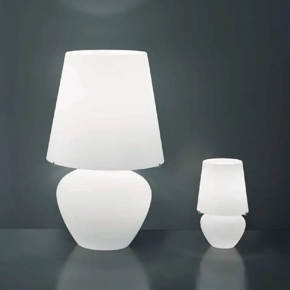 Lamp Vistosi Naxos LT50 kristal wit Made in Italy tweedehands  