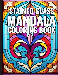 Stained glass mandala for sale  Delivered anywhere in UK