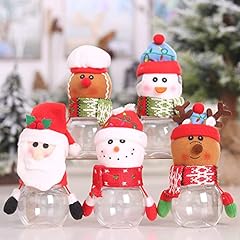 Christmas candy jars for sale  Delivered anywhere in USA 