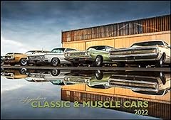 Legendary Classic & Muscle Cars Wall Calendar 2022 for sale  Delivered anywhere in UK
