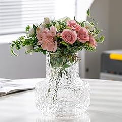 Clear glass vase for sale  Delivered anywhere in USA 