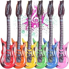 6pcs inflatable guitar for sale  Delivered anywhere in UK