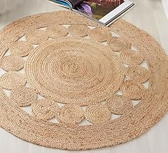Hand braided rounnd for sale  Delivered anywhere in USA 