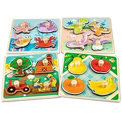 Wooden toddler puzzles for sale  Delivered anywhere in USA 