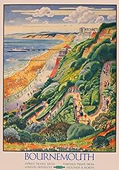 Vintage railway poster for sale  Delivered anywhere in UK