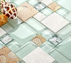 Glass stone mosaic for sale  Delivered anywhere in UK