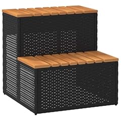 Vidaxl whirlpooltreppe schwarz gebraucht kaufen  Wird an jeden Ort in Deutschland
