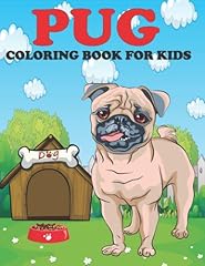 Pug coloring book for sale  Delivered anywhere in UK