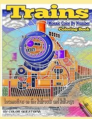 Trains coloring book for sale  Delivered anywhere in Canada
