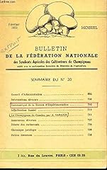 Bulletin federation nationale d'occasion  Livré partout en France