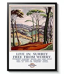 Live surrey print for sale  Delivered anywhere in UK