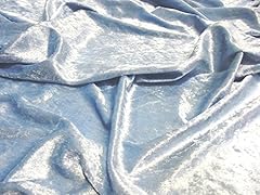 Crushed velvet velour for sale  Delivered anywhere in UK