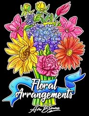 Floral arrangements coloring d'occasion  Livré partout en France