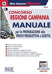 Concorso regione campania usato  Spedito ovunque in Italia 