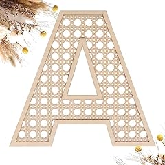 Wooden rattan letters for sale  Delivered anywhere in USA 