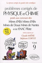 Problèmes corrigés physique d'occasion  Livré partout en France