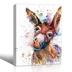 C8busis watercolor donkey for sale  Delivered anywhere in USA 