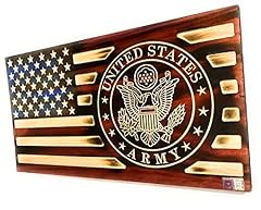 Wood army flag for sale  Delivered anywhere in USA 