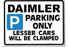 Daimler car parking for sale  Delivered anywhere in UK