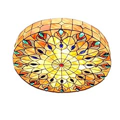 Vintage tiffany ceiling for sale  Delivered anywhere in USA 