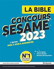 Bible concours sesame d'occasion  Livré partout en France