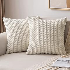 Miulee corduroy cushion for sale  Delivered anywhere in UK