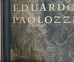 Eduardo paolozzi writings for sale  Delivered anywhere in UK
