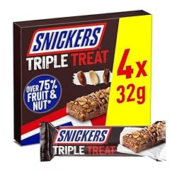 Snickers triple treat for sale  Delivered anywhere in UK