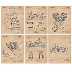 Vintage motorcyle patent for sale  Delivered anywhere in USA 