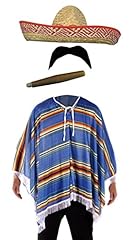 Henbrandt mexican poncho for sale  Delivered anywhere in Ireland