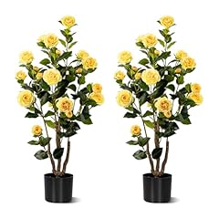 Zylwtsntkn artificial camellia for sale  Delivered anywhere in USA 