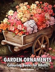 Garden ornaments colouring for sale  Delivered anywhere in USA 