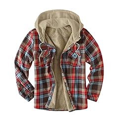 Weatherproof flannel hooded for sale  Delivered anywhere in USA 
