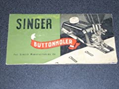 Instructions for Using SINGER Buttonholer No. 160743 for sale  Delivered anywhere in USA 