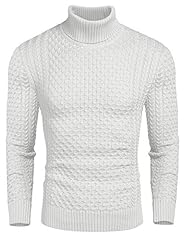 Coofandy mens turtleneck for sale  Delivered anywhere in UK