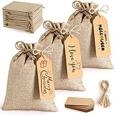 25set reusable burlap for sale  Delivered anywhere in USA 