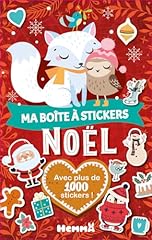 Boite stickers noël d'occasion  Livré partout en France