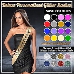 Deluxe personalised glitter for sale  Delivered anywhere in UK