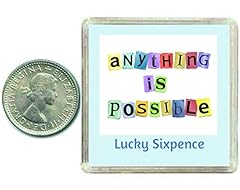 Lucky sixpence coin for sale  Delivered anywhere in UK