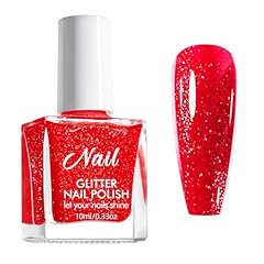 Bright red glitter for sale  Delivered anywhere in UK