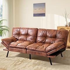 Muuegm brown futon for sale  Delivered anywhere in USA 