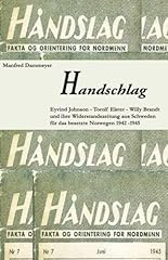 Handschlag eyvind johnson d'occasion  Livré partout en France