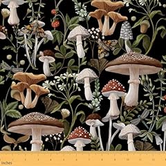 Mushroom fabric decoration for sale  Delivered anywhere in USA 