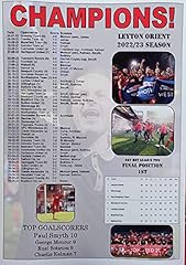 Leyton orient 2023 for sale  Delivered anywhere in UK