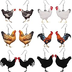 Pairs acrylic hen for sale  Delivered anywhere in USA 
