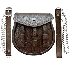 Scottish brown leather for sale  Delivered anywhere in UK