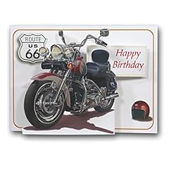 Happy birthday motorbike for sale  Delivered anywhere in UK