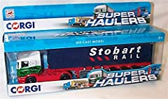 Corgi Toys Eddie Stobart Skeletal Rail Container Truck for sale  Delivered anywhere in Ireland