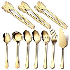 Gold serving utensils for sale  Delivered anywhere in USA 