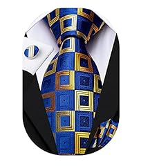 Tie blue gold for sale  Delivered anywhere in USA 